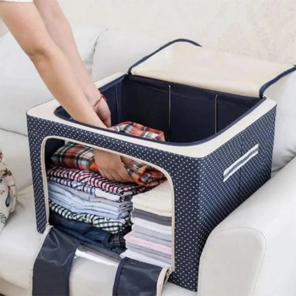 Organizador de Roupeiro Premium Estrutura Reforçada (66L)