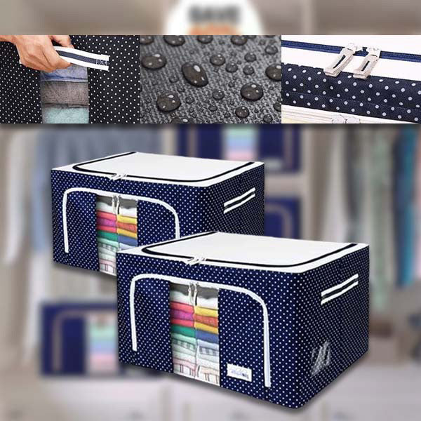 Organizador de Roupeiro Premium Estrutura Reforçada (66L)