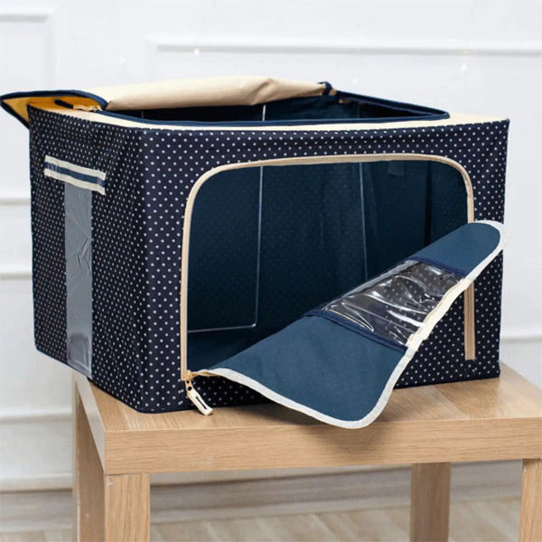 Organizador de Roupeiro Premium Estrutura Reforçada (66L)